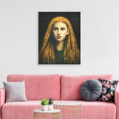 Rapunzel Canvas afdrukken (Insitu (Woonkamer))