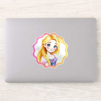 Rapunzel Dreams Custom-Cut Vinyl Sticker