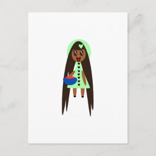 Rapunzel en de Magic Tomato Soup Briefkaart