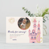 Rapunzel Foto Dankuwelkaart Bedankkaart (Staand voorkant)