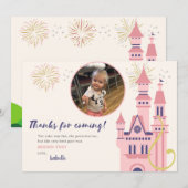 Rapunzel Foto Dankuwelkaart Bedankkaart (Voorkant / Achterkant)