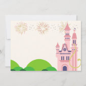 Rapunzel Foto Verjaardagsfeestuitnodiging Kaart (Achterkant)