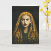 Rapunzel Greetings-kaart Kaart (Gele Bloem)