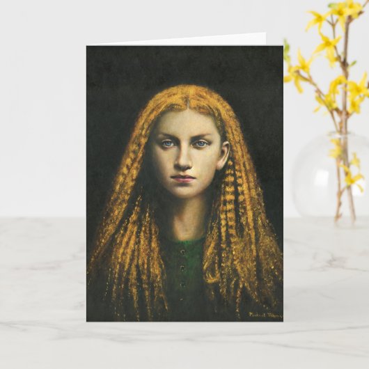 Rapunzel Greetings-kaart Kaart (Gele Bloem)