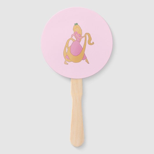 Rapunzel handventilator handwaaier (Voorkant)