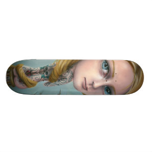 Rapunzel het Tattoo Girl Skateboard