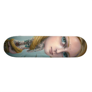 Rapunzel het Tattoo Girl Skateboard