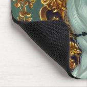 "Rapunzel in Rococo" Mousepad Muismat (Hoek)