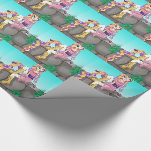 Rapunzel-items Cadeaupapier (Hoek)