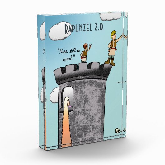 Rapunzel Jigzaag Puzzle Fotoblokken (Links)