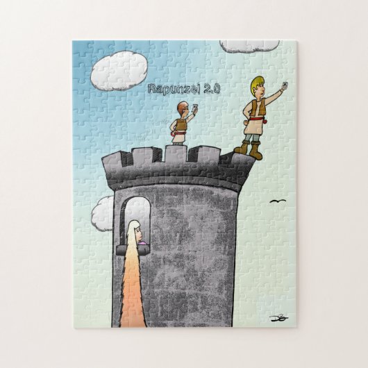 Rapunzel Jigzaag Puzzle Legpuzzel (Verticaal)