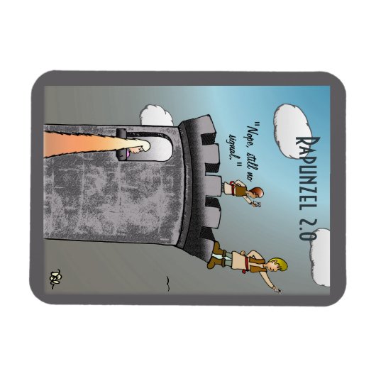 Rapunzel Jigzaag Puzzle Magneet (Horizontaal)