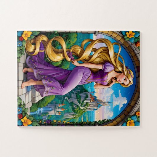 Rapunzel Legpuzzel (Horizontaal)