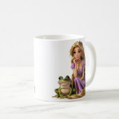 Rapunzel nadenkend koffiemok (Voorkant rechts)