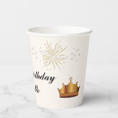 Rapunzel Party gepersonaliseerd Papieren Bekers (Achterkant)