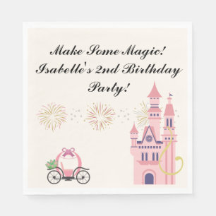 Rapunzel Party gepersonaliseerde servetten