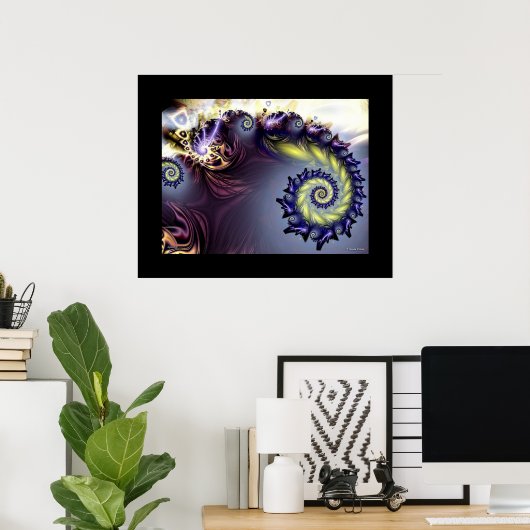 Rapunzel Poster (Thuiskantoor)