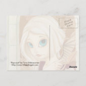 Rapunzel - punk sprookjeskaart voor stoomverwarmin briefkaart (Achterkant)