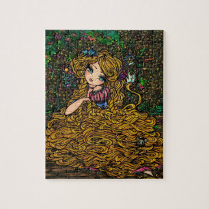 "Rapunzel" Puzzle Princess Hannah Lynn Legpuzzel