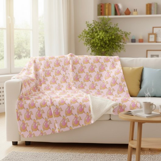 Rapunzel Sherpa Blanket Deken