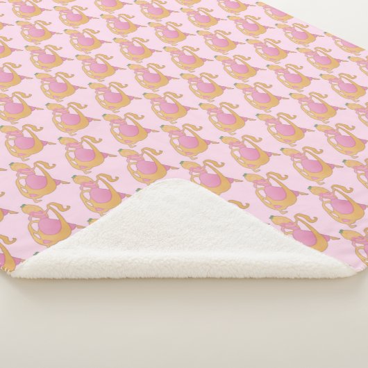 Rapunzel Sherpa Blanket Sherpa Deken (3/4)