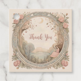 Rapunzel sprookje Bedankjes Labels