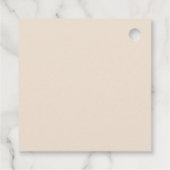 Rapunzel sprookje Bedankjes Labels (Achterkant)