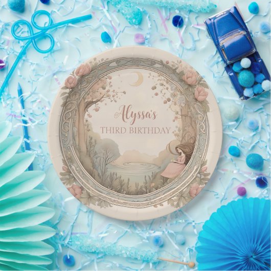  Rapunzel sprookje Papieren Bordje (Feest)