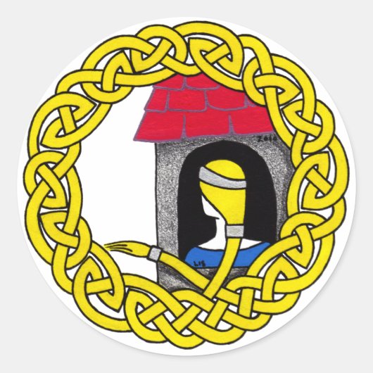 Rapunzel stickers (Voorkant)