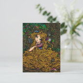 Rapunzel Storybook Princess Original Art Briefkaar Briefkaart (Staand voorkant)