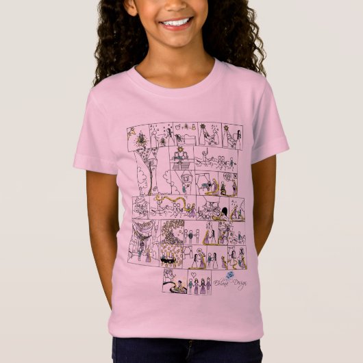 Rapunzel T-shirt (Voorkant)