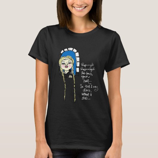 Rapunzel T-Shirt (Voorkant)