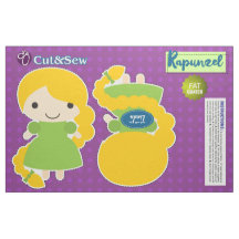 Rapunzel-teken knippen en naaien - DY Plush