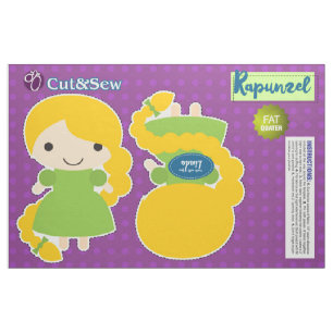 Rapunzel-teken knippen en naaien - DY Plush Stof