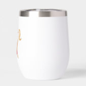 Rapunzel Thermal Wine Tumbler (Achterkant)