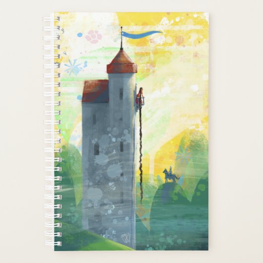 Rapunzel van 's morgens tot 's nachts planner (Voorkant)