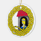 Rapunzel-versiering Keramisch Ornament (Links)