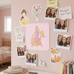 Rapunzel Vierkante Sticker