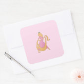 Rapunzel Vierkante Sticker (Envelop)