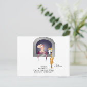 RAPUNZEL'S HAIR Briefkaart beroemd gemaakt door Ap (Staand voorkant)