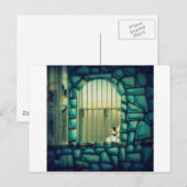 Rapunzel's kooi briefkaart (Voorkant / Achterkant)