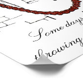 Rapunzel's zeer slecht poster op haardag (Hoek)