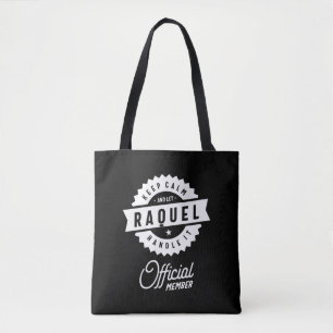 Raquel - Gepersonaliseerde naam Birthday Gift Tote Bag