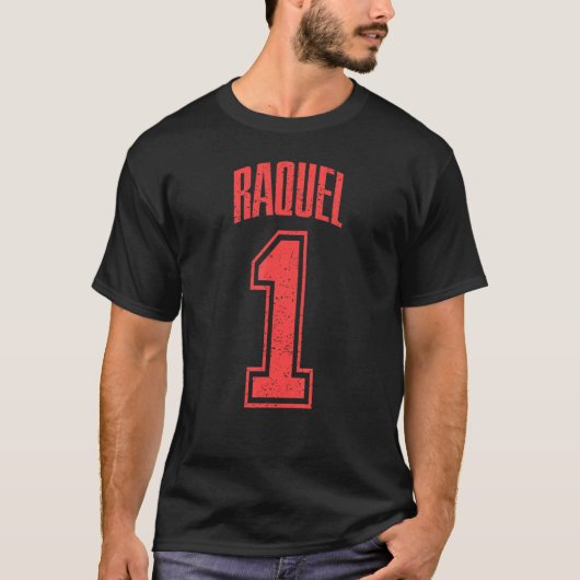 Raquel Support Number 1 hoogste ventilator T-shirt (Voorkant)