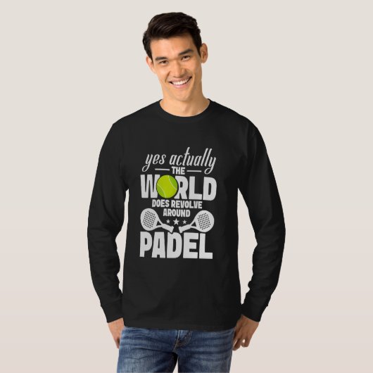 Raquet Ball Lover Player Yes Actually Fan Racket P T-shirt (Voorkant volledig)