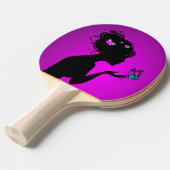 Raquet De Ping Pong Tafeltennisbatje (Voorkant Gekanteld)