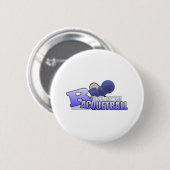 Raquetball mijn sport! ronde button 5,7 cm (Voorkant /achterkant)
