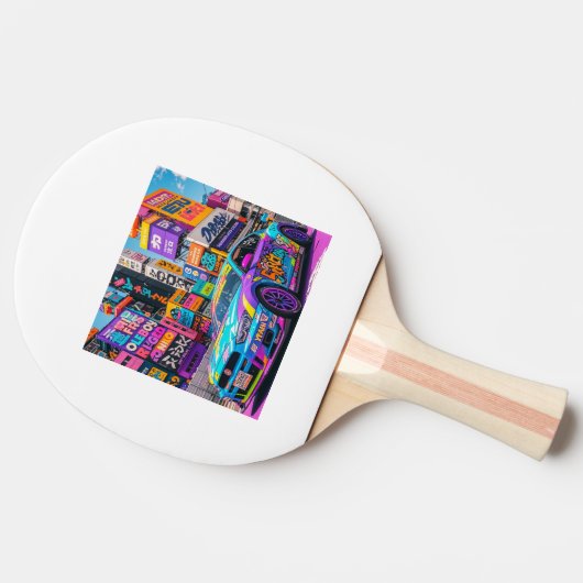 Raquete Drift Tafeltennisbatje (Zijkant)