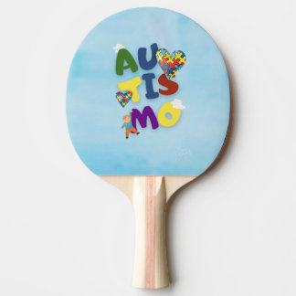 Raquete Ping Pong Mãe de Autista Tafeltennisbatje