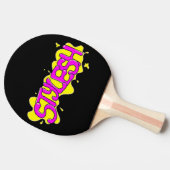 Raquete Ping Pong "Stylish" Tafeltennisbatje (Zijkant)